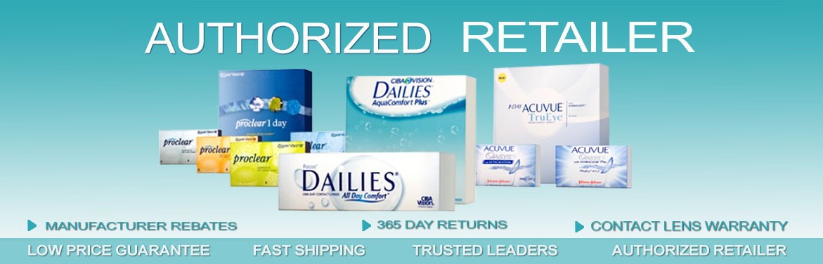 Authorized Retailer of Contact Lenses